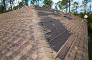 Roof damage